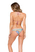 Luli Fama Mariposita Caribeña Crystallized Wavey Triangle Top